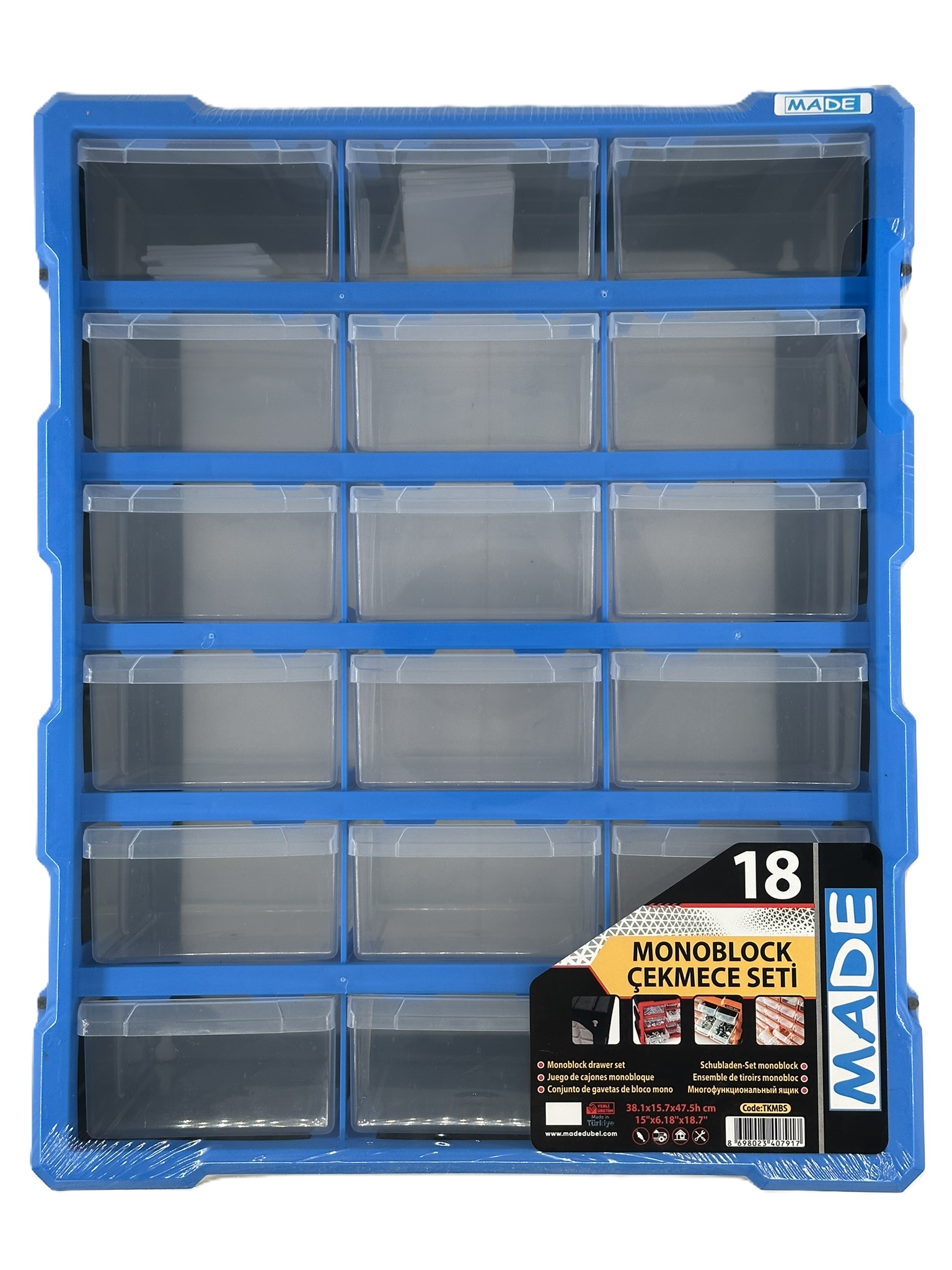 MADE TAKIM ÇANTA MONOBLOK BÜYÜK BOY 18'Lİ